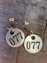 Load image into Gallery viewer, Metal Charm Earrings Handcrafted by Junk Farey Julz