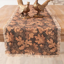 Load image into Gallery viewer, Pumpkins to Fall Leaves Table Runner - Reversible
