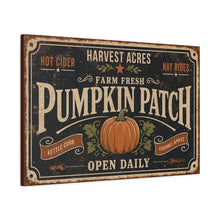 Load image into Gallery viewer, Pumpkin Patch Canvas
