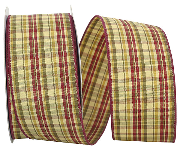 Plaid Carmen Wired Edge, Multi