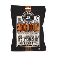 Load image into Gallery viewer, Smoked Gouda Pretzel Sticks
