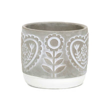 Load image into Gallery viewer, Heart Ceramic Container with Potted Tulips
