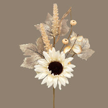 Load image into Gallery viewer, Cream Sunflower &amp; Foliage Collection
