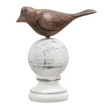 Wooden Bird Finial