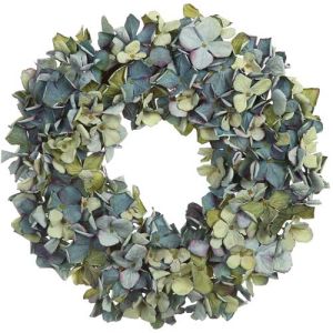 Hydrangea Wreath - Blue/Green