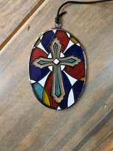 Load image into Gallery viewer, Stained Glass Wind Chimes
