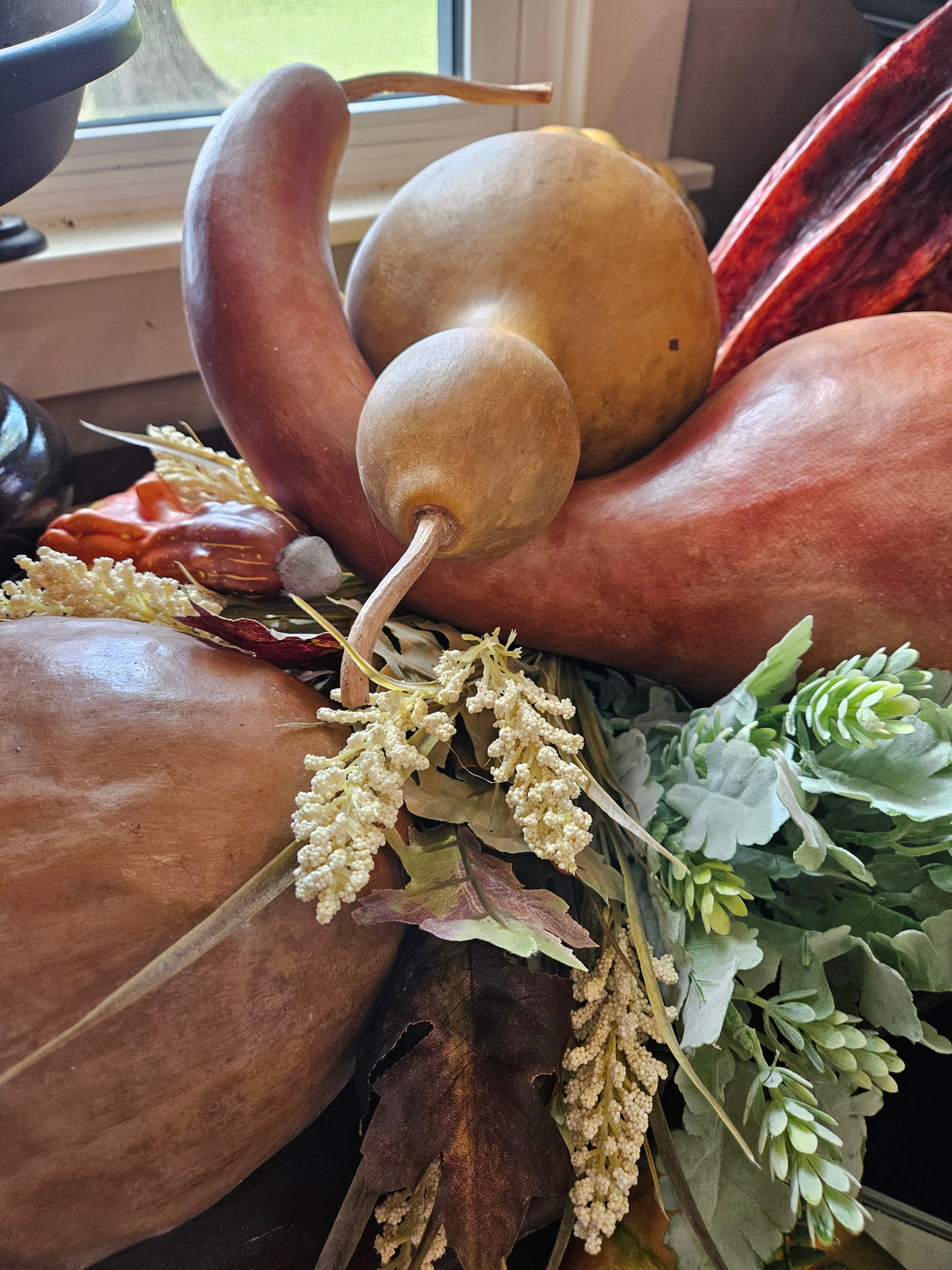 Real Gourds Dried & Painted