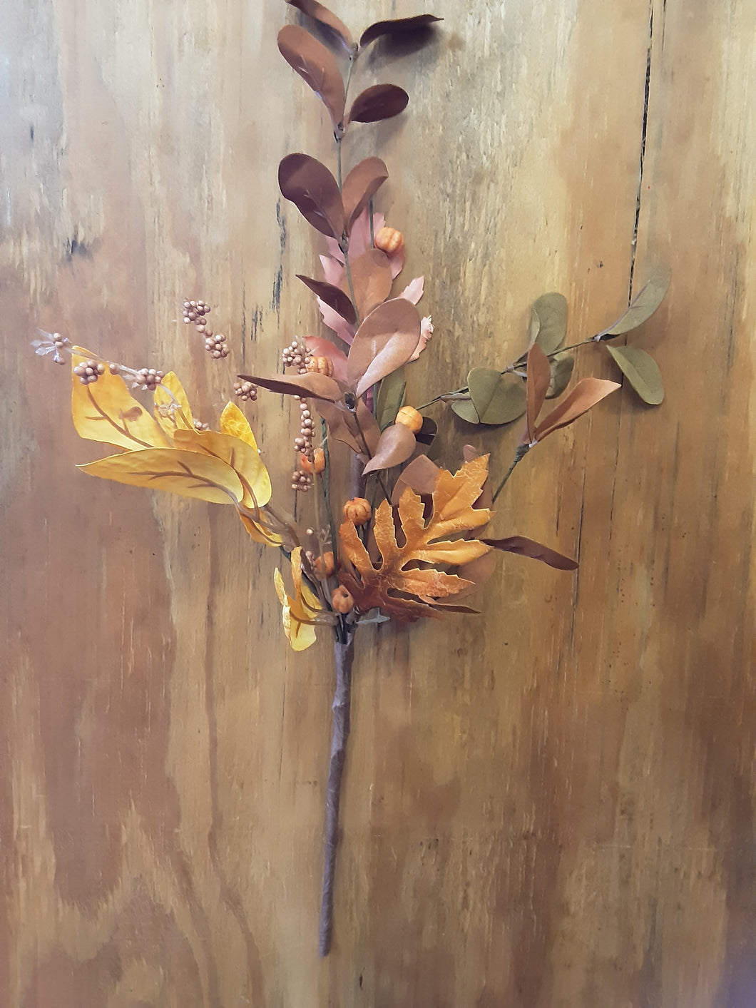 Fall Mix Wreath & Pick