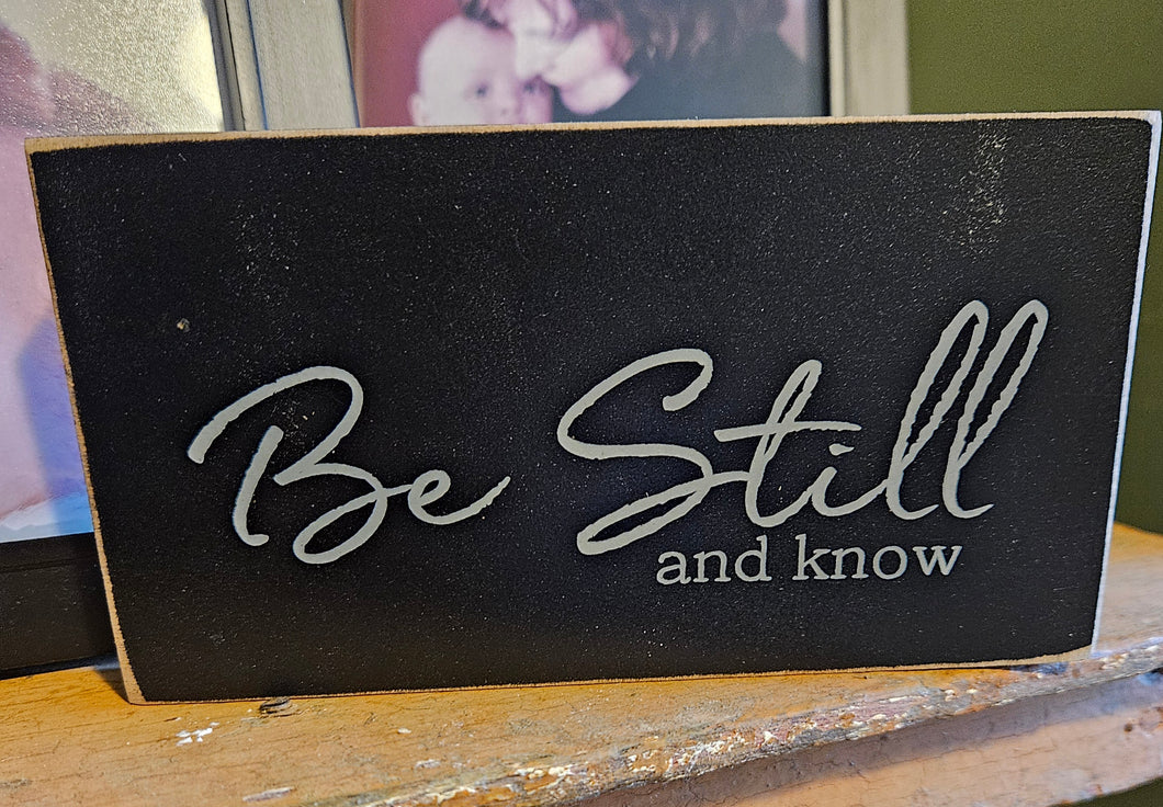Inspirational Wooden Block