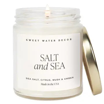 Salt and Sea Candle