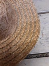 Load image into Gallery viewer, Straw Glitter Hat &amp; Handbag Set
