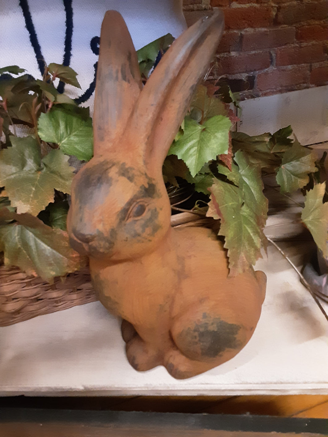 Ceramic Chocolate Bunny