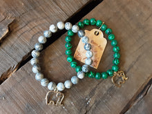 Load image into Gallery viewer, Stone Bead Bracelets Handcrafted by Junk Farey Julz
