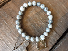 Load image into Gallery viewer, Stone Bead Bracelets Handcrafted by Junk Farey Julz
