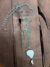 Load image into Gallery viewer, Stone Necklaces Handcrafted by Junk Farey Julz
