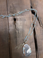 Load image into Gallery viewer, Stone Necklaces Handcrafted by Junk Farey Julz
