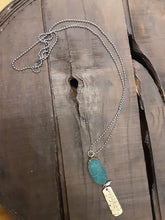 Load image into Gallery viewer, Stone Necklaces Handcrafted by Junk Farey Julz
