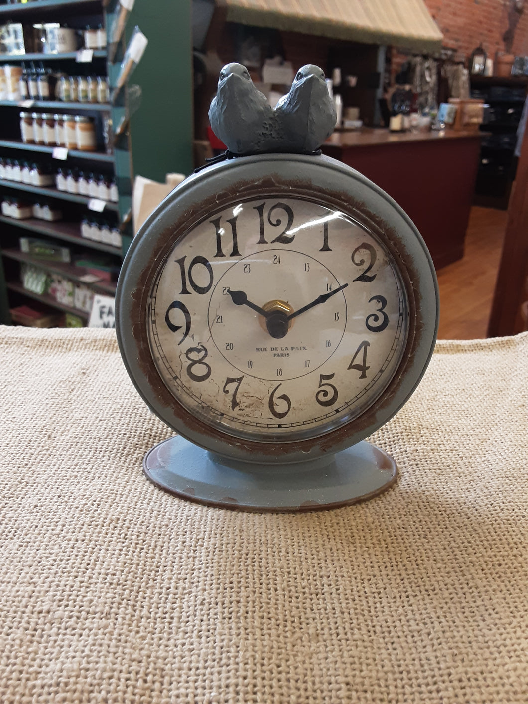 Mantel Clock w/ Bird