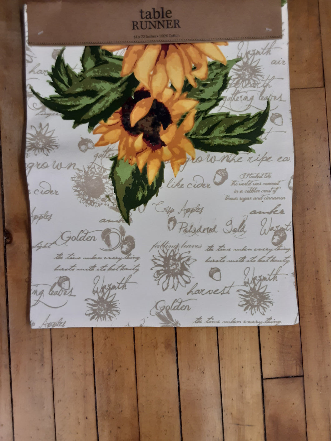 Sunflower Table Runner