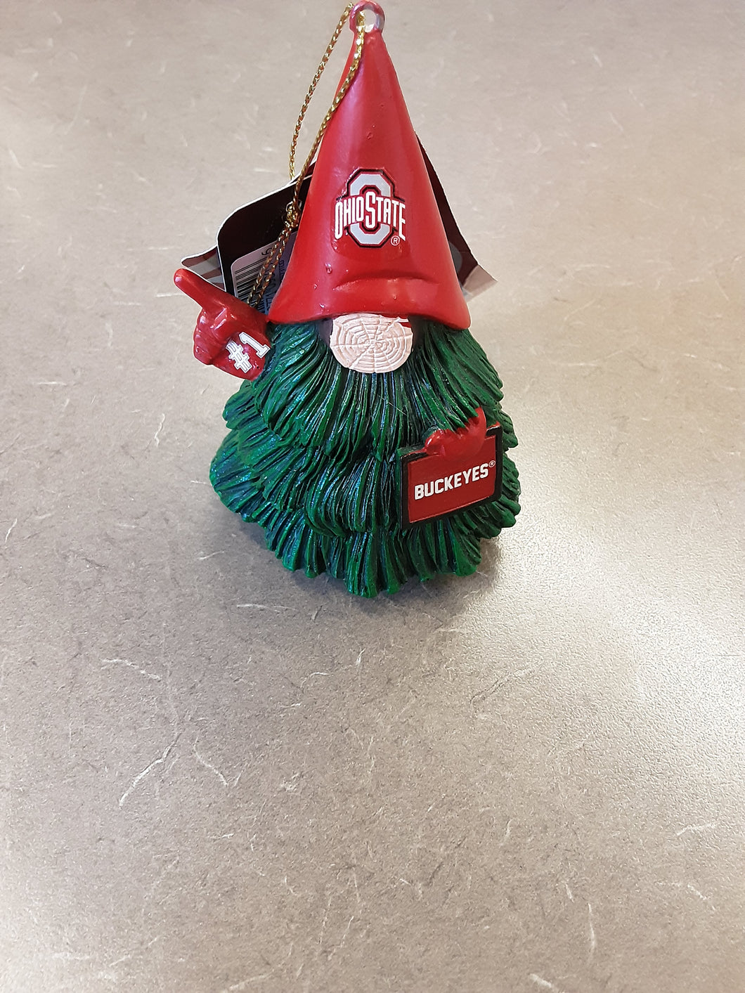 Ohio State Tree Gnome Ornament