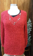 Load image into Gallery viewer, Cozy V-neck Sweater
