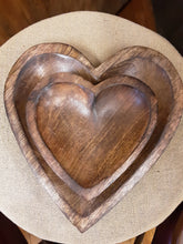 Load image into Gallery viewer, Wooden Heart Bowls
