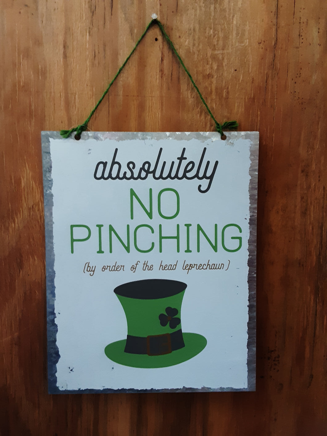 Absolutely No Pinching