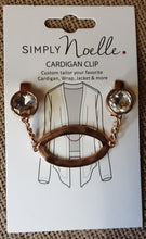 Load image into Gallery viewer, Oval Cardi Clip
