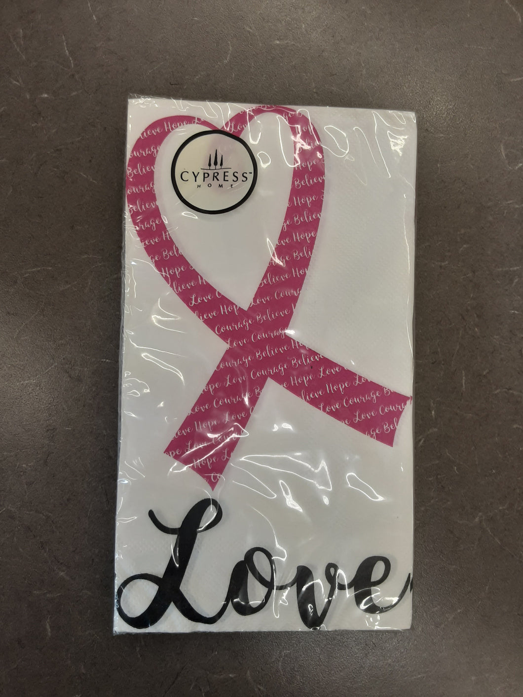 Breast Cancer Paper Guest Towel