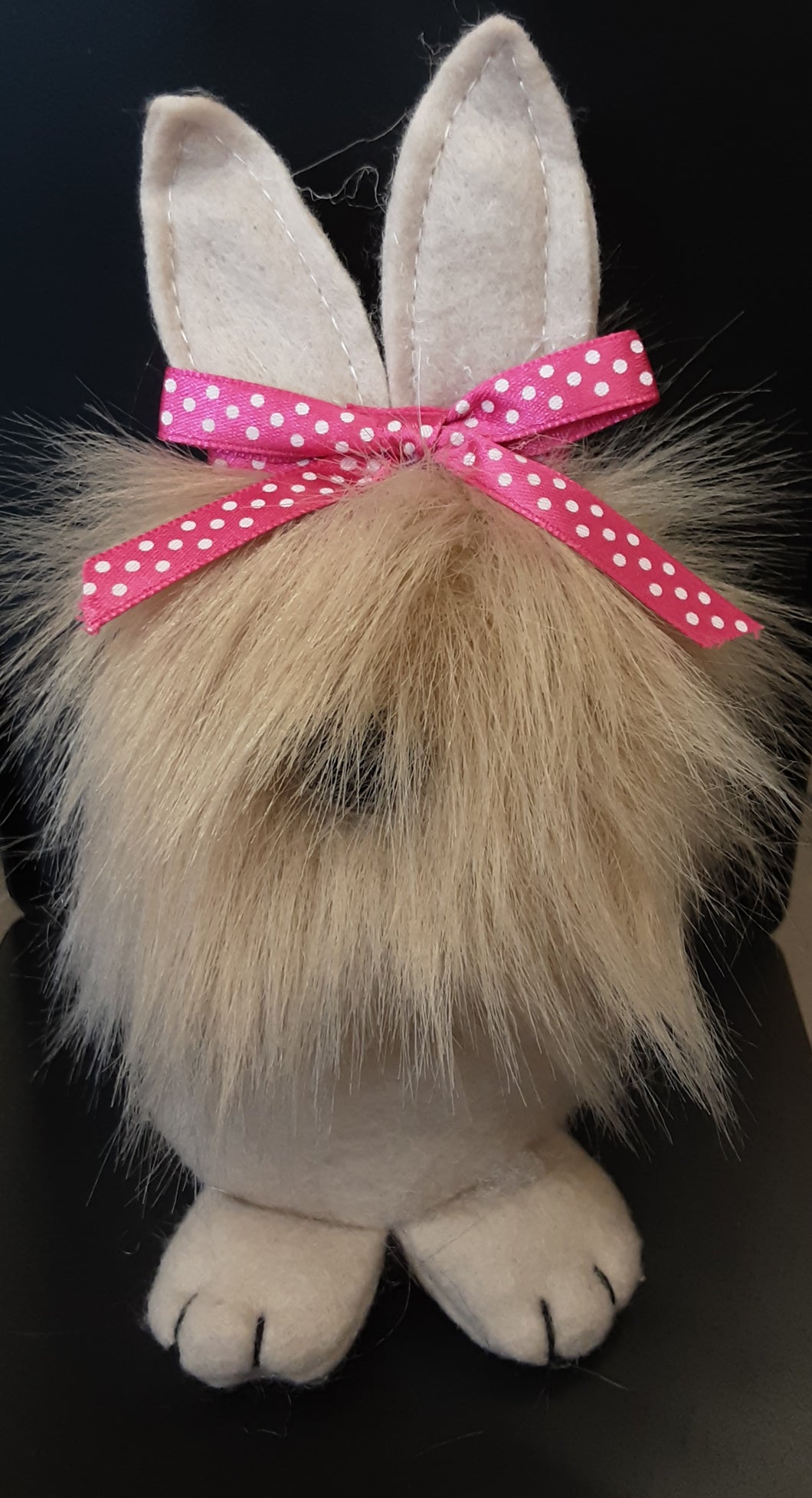 Dog Gnome with Bow