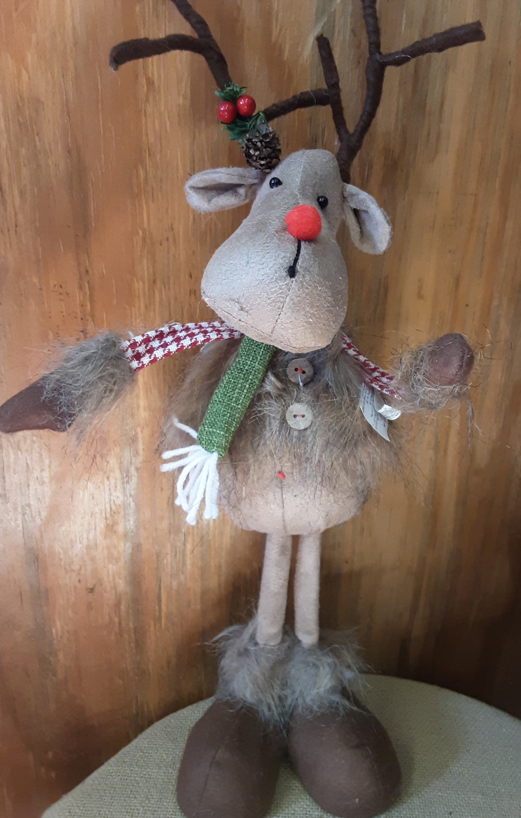 Reindeer Posable Plush