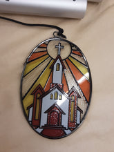 Load image into Gallery viewer, Stained Glass Wind Chimes
