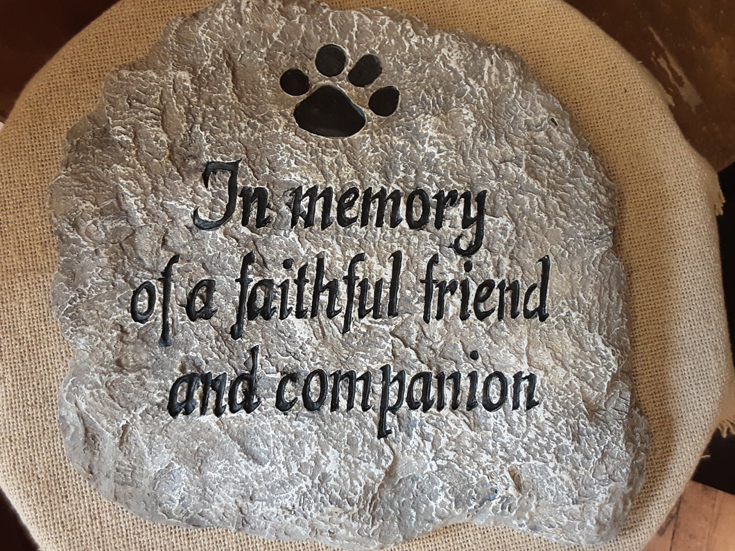 In Memory of a Faithful Friend