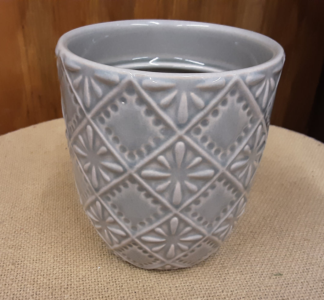 Gray Quilted Pattern
