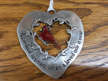 Load image into Gallery viewer, Remembrance Cardinal Ornament
