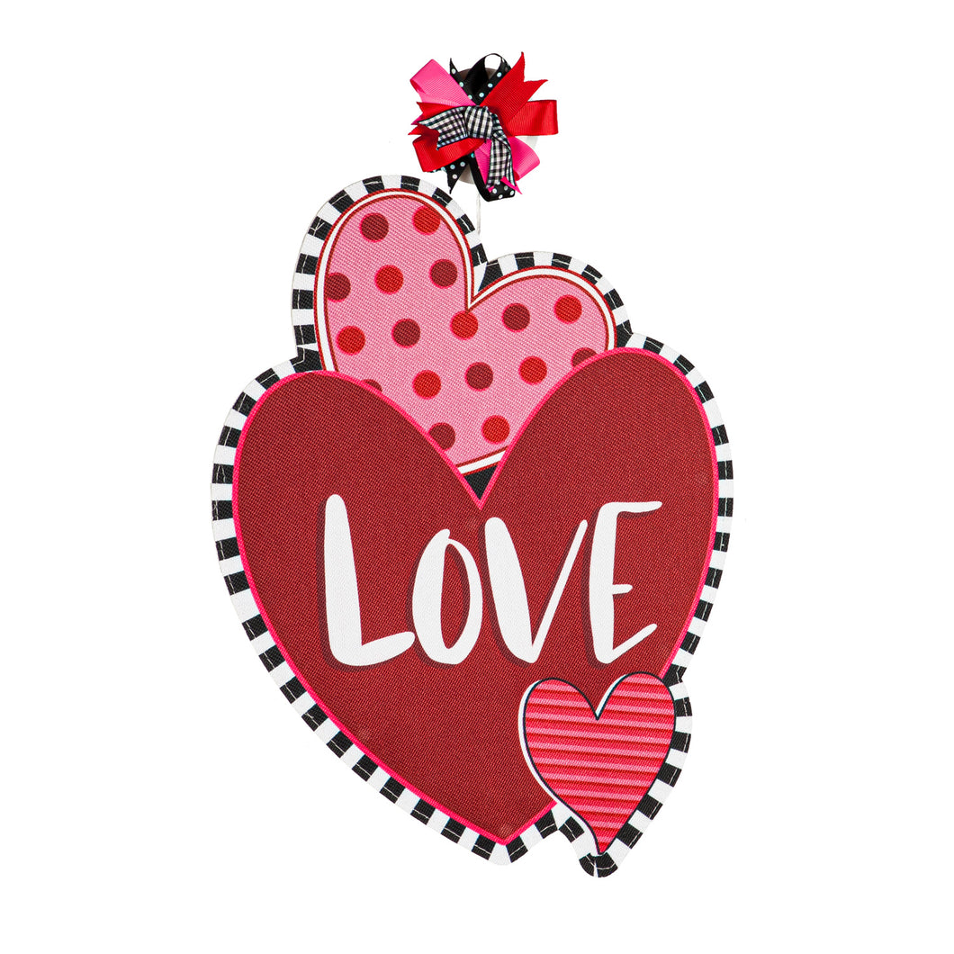 Heart & Love LED Window/Wall Decor