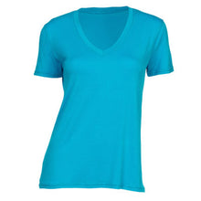 Load image into Gallery viewer, Short Sleeved Essential V-neck T-shirt
