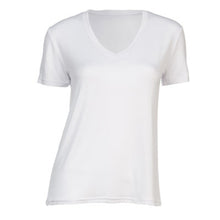 Load image into Gallery viewer, Short Sleeved Essential V-neck T-shirt

