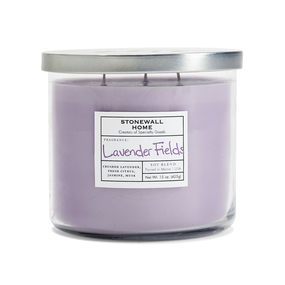 Lavender Fields Candle by Stonewall Home