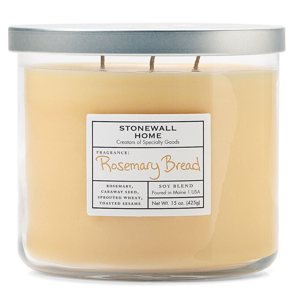 Rosemary Bread Candle by Stonewall Home