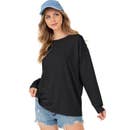 Load image into Gallery viewer, Basic Round Neck Long Sleeved T-shirt
