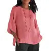 Vintage Cotton Linen Shirt