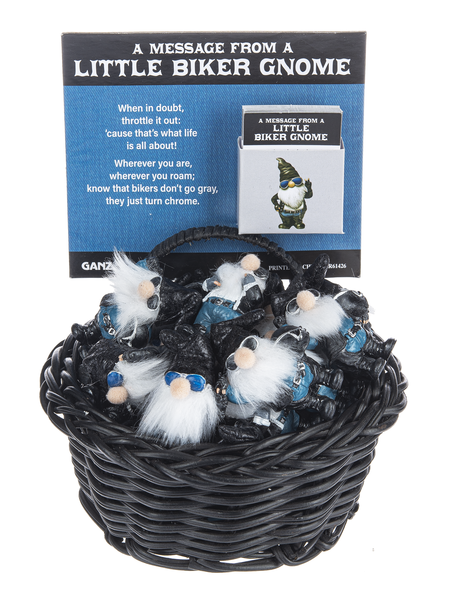 Little Biker Gnomes with Card