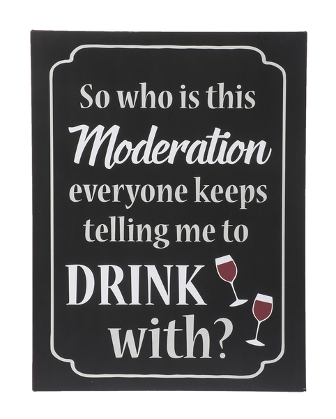 So who is this Moderation...