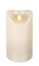 Load image into Gallery viewer, Luxury Lite LED Ivory Pillar Candle
