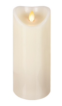 Load image into Gallery viewer, Luxury Lite LED Ivory Pillar Candle
