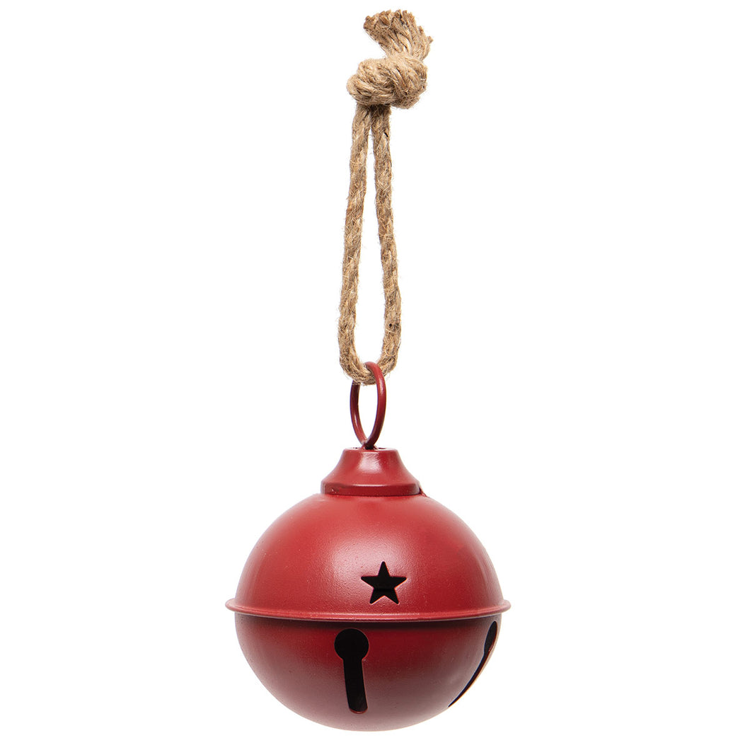 Red Metal Sleigh Bell