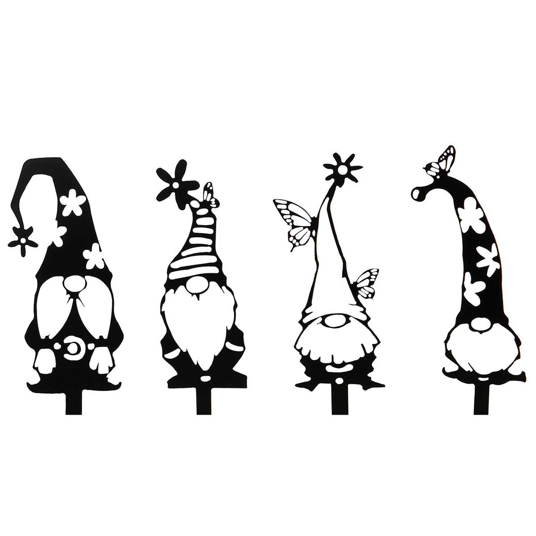 Gnome Metal Garden/Plant Stakes