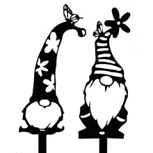 Load image into Gallery viewer, Gnome Metal Garden/Plant Stakes
