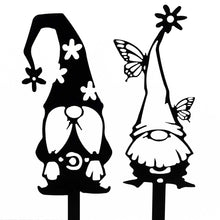 Load image into Gallery viewer, Gnome Metal Garden/Plant Stakes
